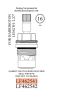 WALTER, LF462541, HARRINGTON BRASS 16 BROACH CERAMIC CARTRIDGE, HOT