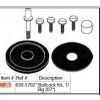LORDHAL, MF-1, MANSFIELD (630-5702) TOILET BALLCOCK REPAIR KIT