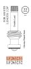 WALTER, LF263231, 2.29" AMERICAN STANDARD STEM, HOT