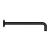 GERBER, D481027BS, 15" RIGHT ANGLE METAL SHOWER WITH ESCUTCHEON, SATIN BLACK