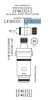 WALTER, LF263322, WOLVERINE BRASS (53574C) CERAMIC CARTRIDGE WITH BRASS STEM, COLD