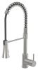 SYMMONS, SPR-3510-PD-STS, DIA 2.2 GPM SPRING PULL DOWN KITCHEN FAUCET, STAINLESS