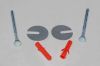 TOTO, THU125R, PEDESTAL LAVATORY MOUNTING