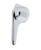SYMMONS, RC-14, TUB & SHOWER SINGLE BRASS LEVER METAL HANDLE, CHROME