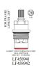 WALTER, LF458941, FRANKE (FR41.021) 1/4" TURN 2 HANDLE CERAMIC CARTRIDGE HOT
