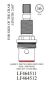 WALTER, LF464511, SIGN OF THE CRAB CERAMIC CARTRIDGE, HOT