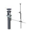 WATCO, 815-B-CP-BL-C, IDEALLAV WITH STOPPER AND GRID BRASS, CHROME PLATED